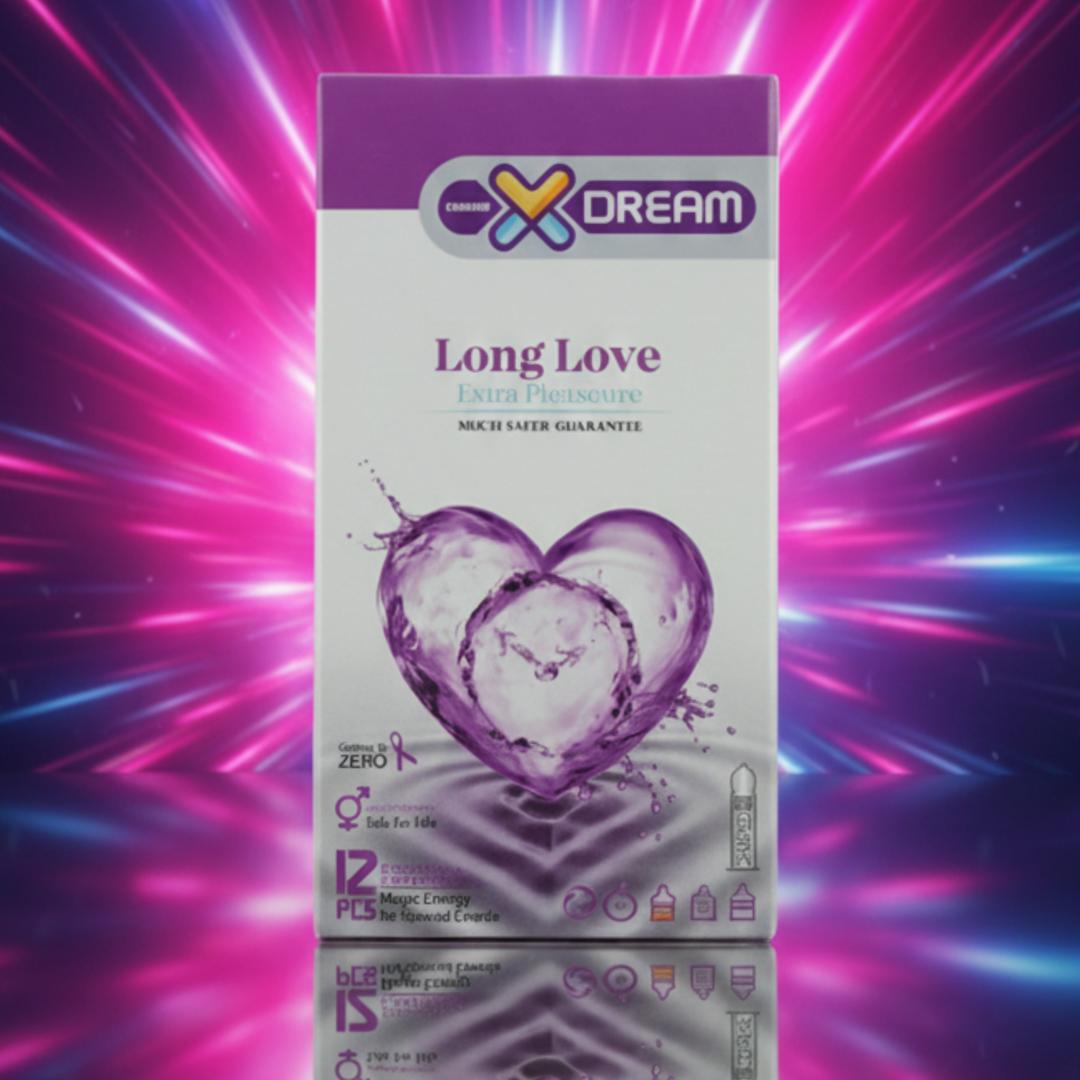 0d398ab8-d764-471f-9910-25cdf26dd27a.jpg کاندوم تاخیری ایکس دریم لذت طولانی (Long Love)؛ خاردار و کانتوری - Image 1